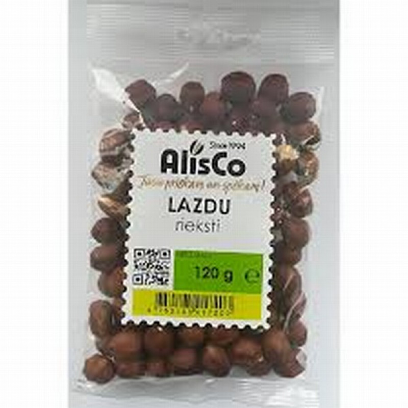 Lazdu rieksti lobīti Alis 120g (26.06.27) Azerbaidžāna