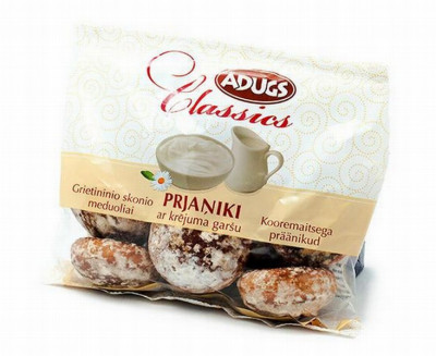 Prjaņiki Adugs ar krējuma garšu 250g (11.12.26) Latvija