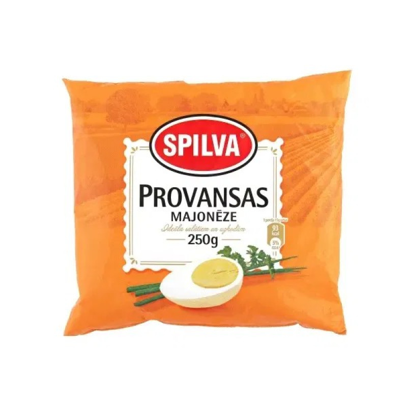 Majonēze Spilva Provansas 250g (23.10.26) Latvija Laba cena