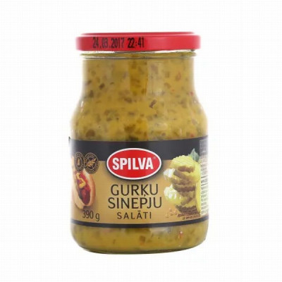 Spilva gurķu - sinepju salāti 390g(28.09.28)