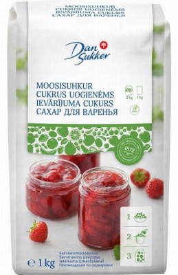 Cukurs Dansukker Ievārījuma 1kg 1/10 (16.07.29) Somija