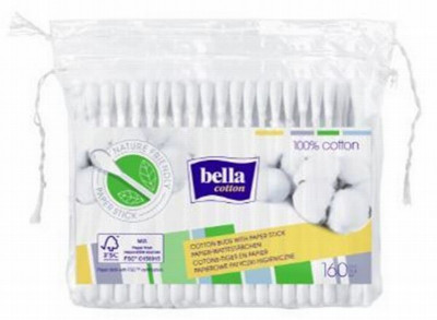 Vates kociņi uz papīra kociņiem Nature Friendly 160gb Bella Polija