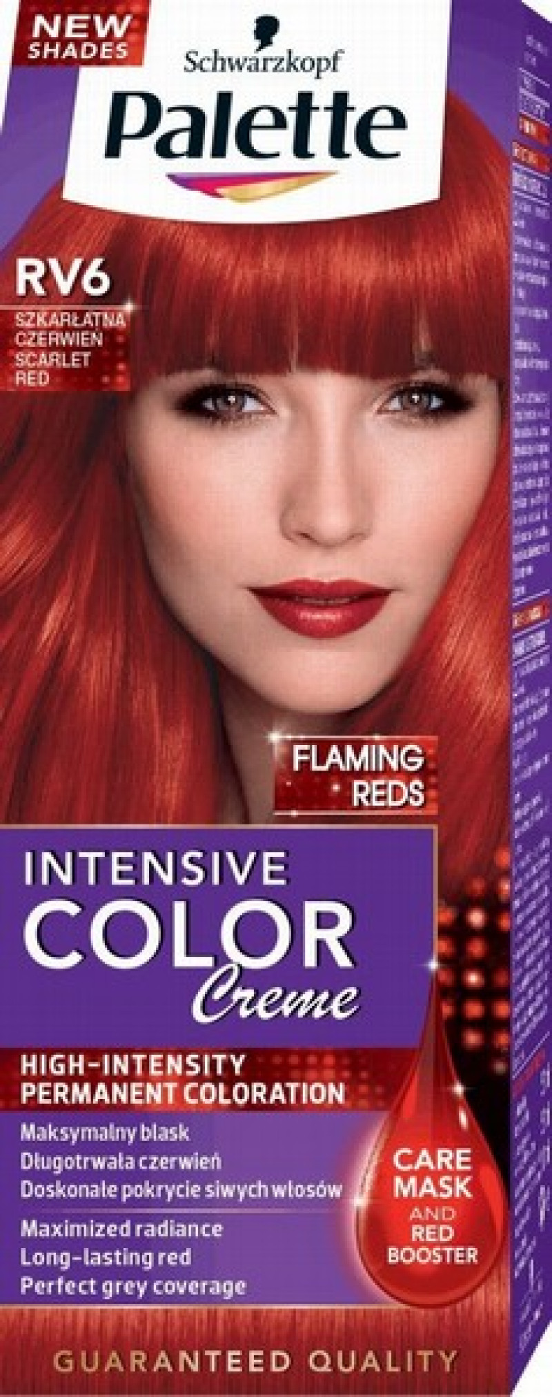 Matu krāsa Palette RV6 Spilgti sarkans 50ml