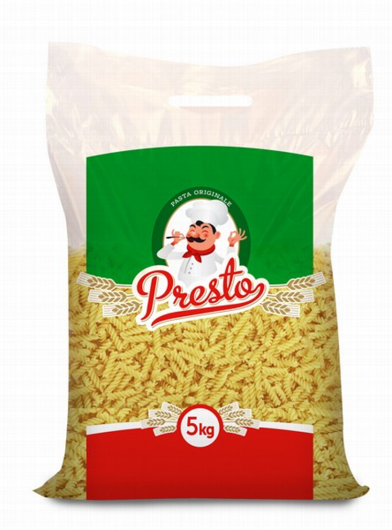 Makaroni Presto spirāles 5kg (14.06.28) Latvija