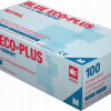 Cimdi Nitrila bez pūdera M izmērs 100gb 0.415kg Blue Eco Plus