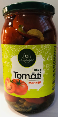 Tomāti marinēti Liepmājas 860g 1/6 (18.10.27) Polija
