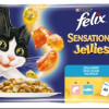 Kaķu konservi Felix Sensations 4*85g zivju izlase želejā 1/12 (06.28) Ungārija
