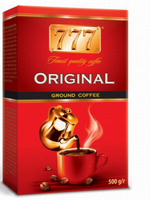 Kafija maltā 777 Original 500g 1/10 (29.05.2027)Polija