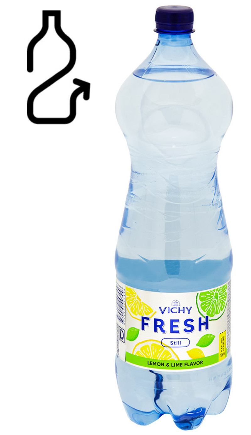 Dzēriens Vichy FRESH Lemon lime 1.5l DEPOZĪTS 0.10 eiro (07.05.27) Lietuva