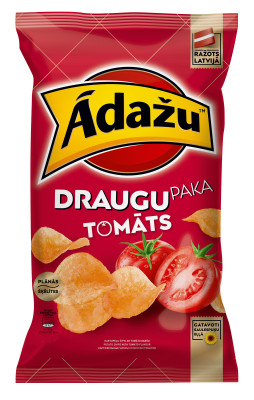 Čipsi Ādažu Draugu paka Tomāts 180g 1/18 (18.02.27) Latvija