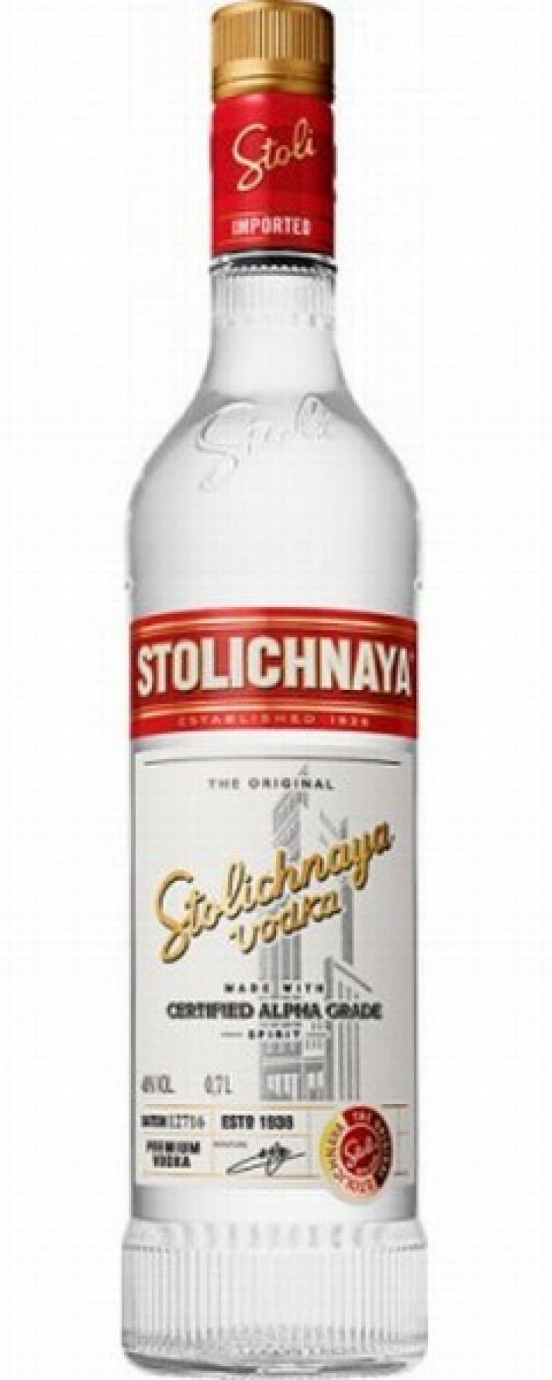 Degvīns Stoli 0.7L 40% Latvija