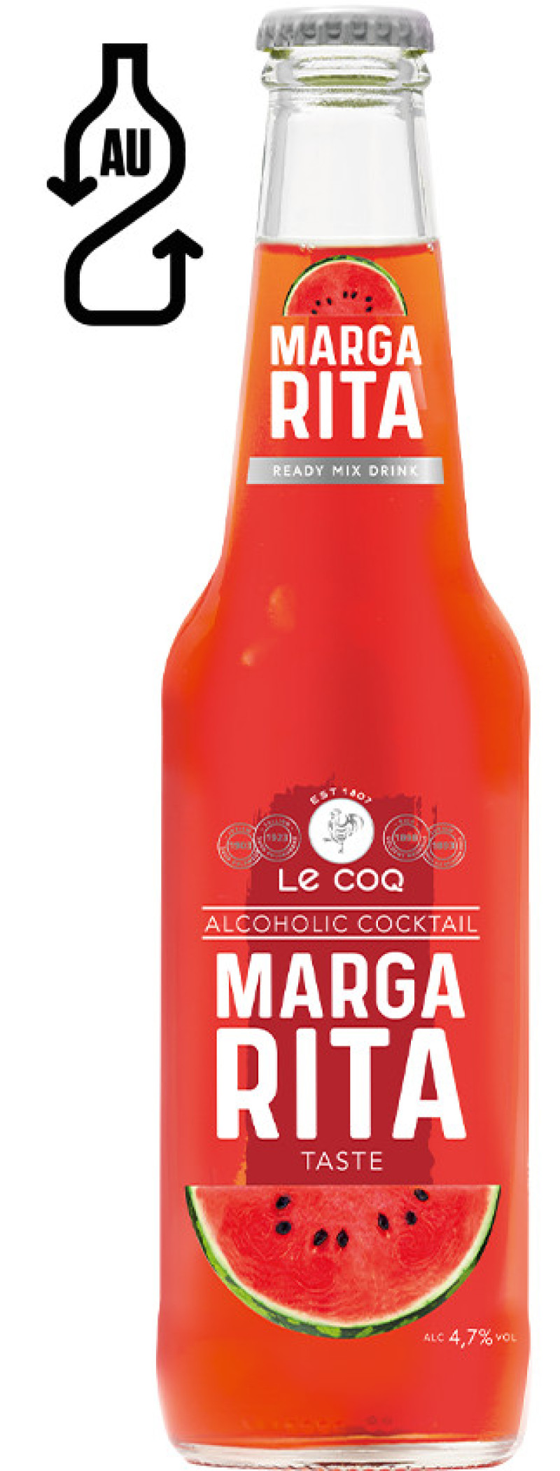 Kokteilis Cēsu Margarita 0.33L 4.7% DEPOZĪTS  0.10EUR 1/24 (22.11.26) Latvija