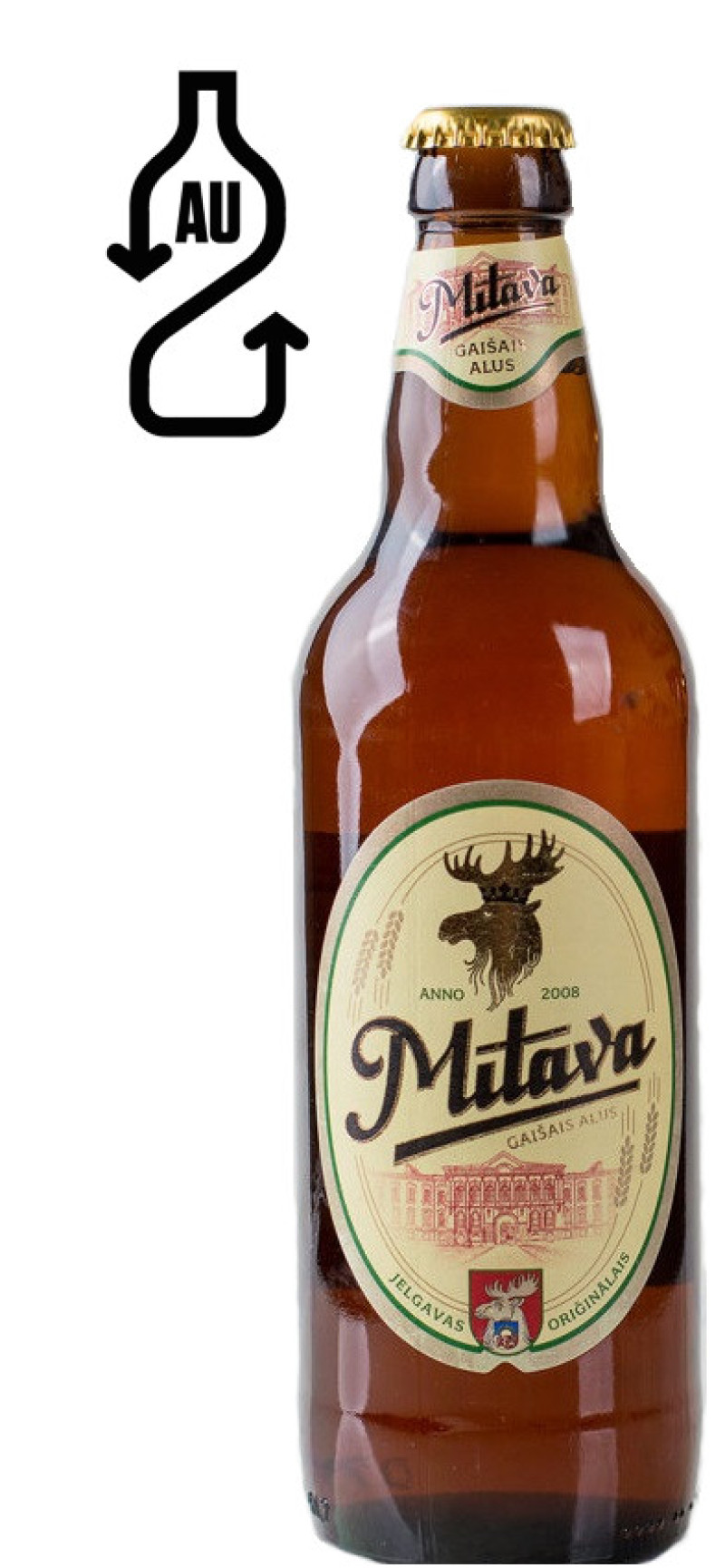 Alus Cēsu Mītava 5% 0.5L DEPOZĪTS 0.10eur 1/20 (28.01.27) Latvija