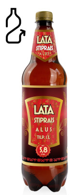 Alus Cēsu Lata stiprais 5.8% 1L DEPOZĪTS 0.10eur 1/9 (19.01.27) Latvija