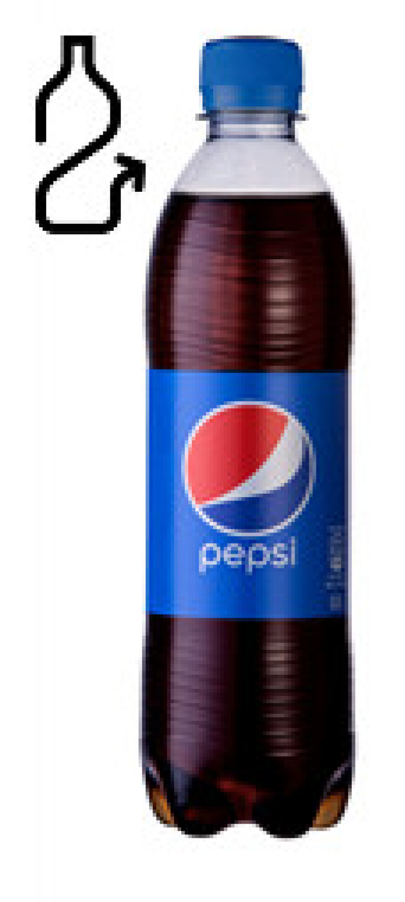 Limonāde Pepsi Cola 0.5L DEPOZĪTS 0.10 eiro 1/12 (06.04.27) Latvija