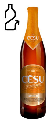 Alus Cēsu Premium Amber 0.568L 5% DEP. 0.10 eiro (13.10.26) Latvija