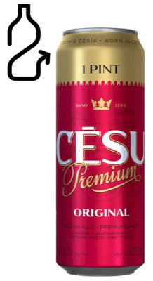 Alus Cēsu Premium PINT 5% 0.568L DEPOZĪTS 0.10 eiro 1/24 (03.06.27) Latvija