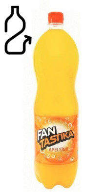 Limonāde Fantastika apelsīnu 1.5L DEPOZĪTS 0.10eur 1/6 (28.07.27) Latvija