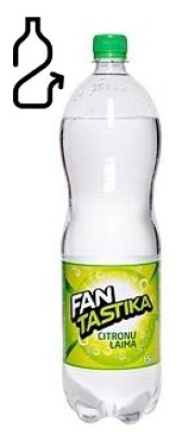 Limonāde Cido Fantastika citrons laims 1.5L DEPOZĪTS 0.10eur 1/6 (18.04.27) Latvija