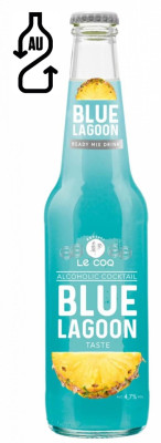 Kokteilis Cēsu Blue Lagoon 0.33L 4.7% DEPOZĪTS 0.10eiro 1/24 (31.03.28) Latvija