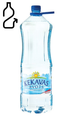 Dzeramais ūdens Ķekava negāzēts 2L DEPOZĪTS 0.10 eiro 1/6 (04.07.27) Latvija