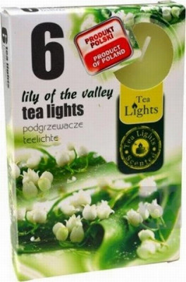 Svece Lily of the Volley aromātiska tējas 6gb Polija