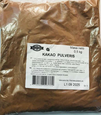 Kakao pulveris Anatols 500g (11.2027) Ķīna