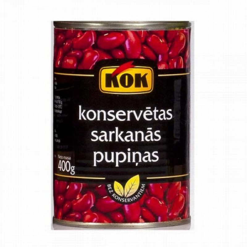 Pupiņas KOK sarkanas 400g (02.12.28)  Itālija