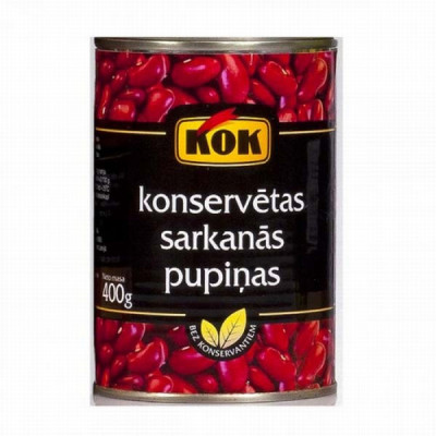 Pupiņas KOK sarkanas 400g (02.12.28)  Itālija