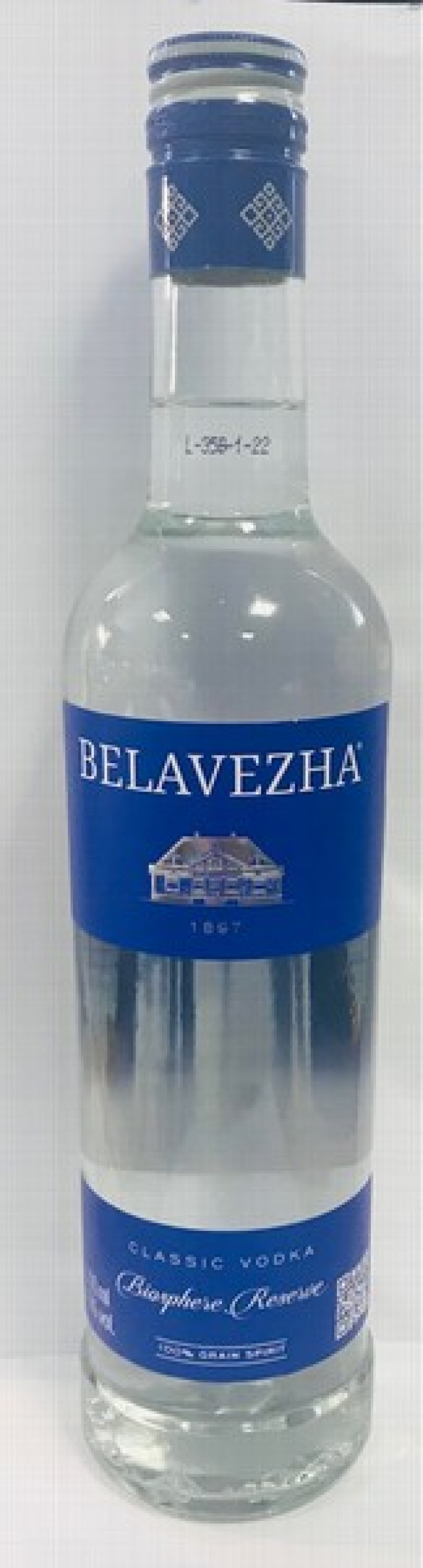 Degvīns BELAVEZHA Classic 40% 0.5L Latvija