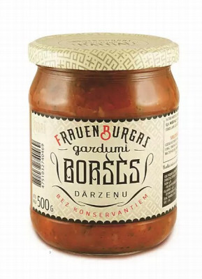Borščs dārzeņu 500g Frauenburgas gardumi 1/8 (16.03.27)Latvija
