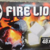Aizdedzināšanas klucīši Fire Lion balti 48gb 1/24 Vācija