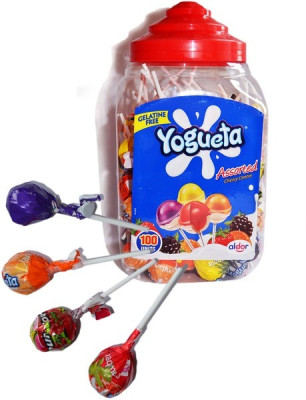 Ledenes uz kociņa Yogueta Assorted 18g*100gb  (15.05.2027) Kolumbija