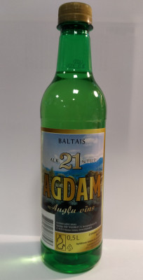 Vīns Agdam balts 0.5L 21% DEPOZĪTS 0.10 eiro Lietuva