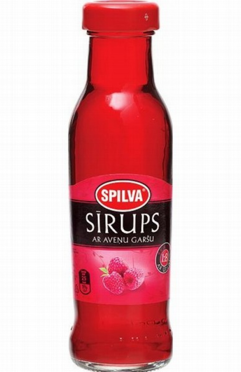 Sīrups Spilva aveņu 0.3L DEPOZĪTS 0.10 eiro (09.04.27) Latvija