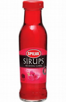 Sīrups Spilva aveņu 0.3L DEPOZĪTS 0.10 eiro (09.04.27) Latvija