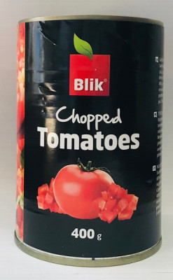 Tomāti mizoti griezti Chopped 400g Blik 1/24 (31.12.27) Itālija