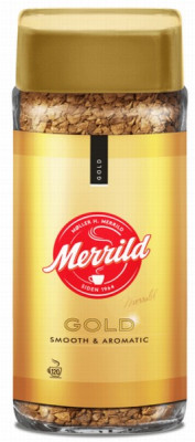 Kafija šķīstošā Merrild Gold 200g (01.2027) Itālija