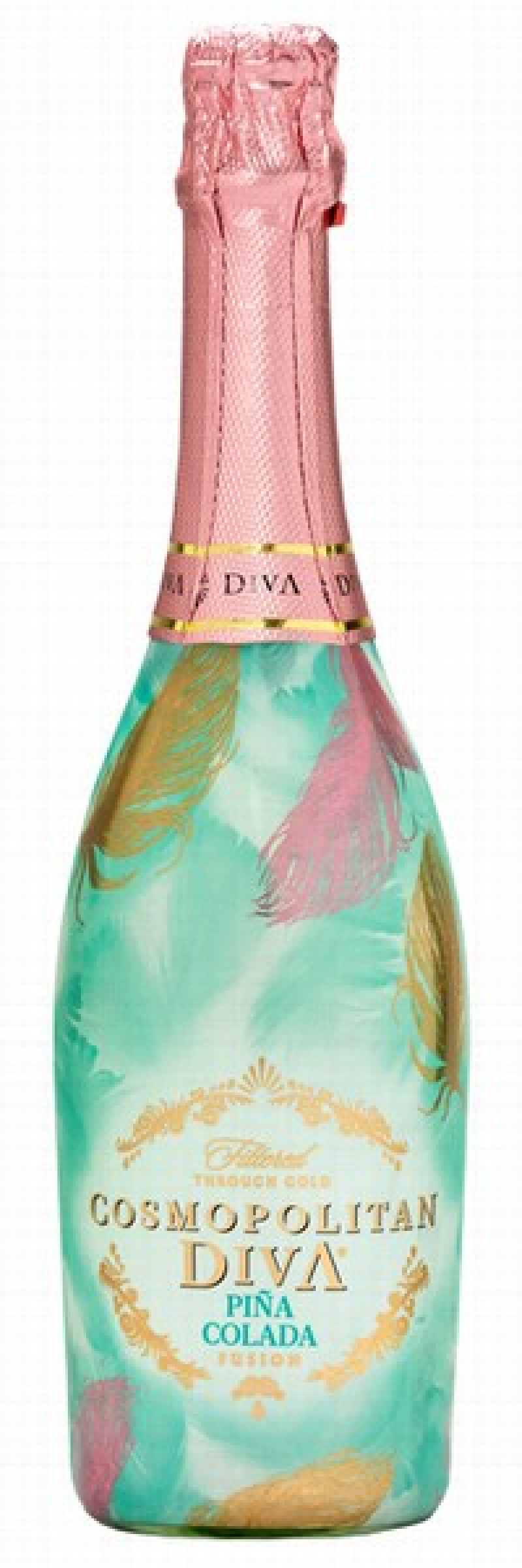 Dzirkstošais vīns Cosmopolitan Diva Pina Colada 5.5% 0.75l  DEPOZĪTS 0.10eur (16.04.27) Latvija
