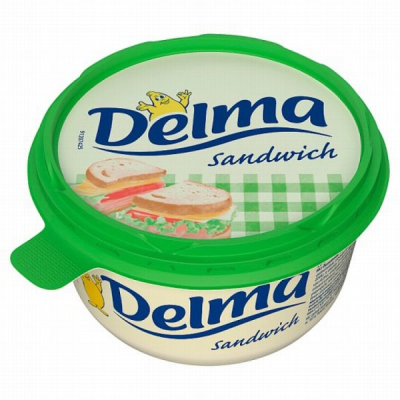 Margarīns Delma sviestmaizēm 20% 450g 1/12 (21.02.27) Polija