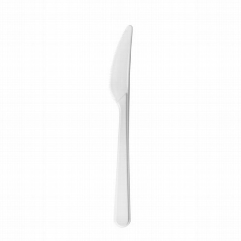 Naži plastmasas balti 18cm 50gb daudzreizlietojami