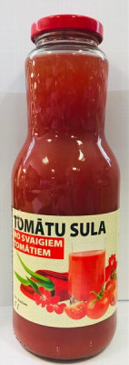 Sula Muižkungu Tomātu 1L DEPOZĪTS 0.10 eiro 1/6 (29.08.28) Moldova