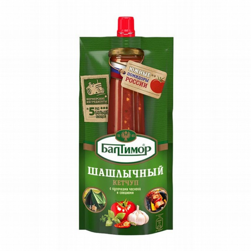 Kečups Baltimor BBQ 260g 1/28 (19.05.27) Krievija