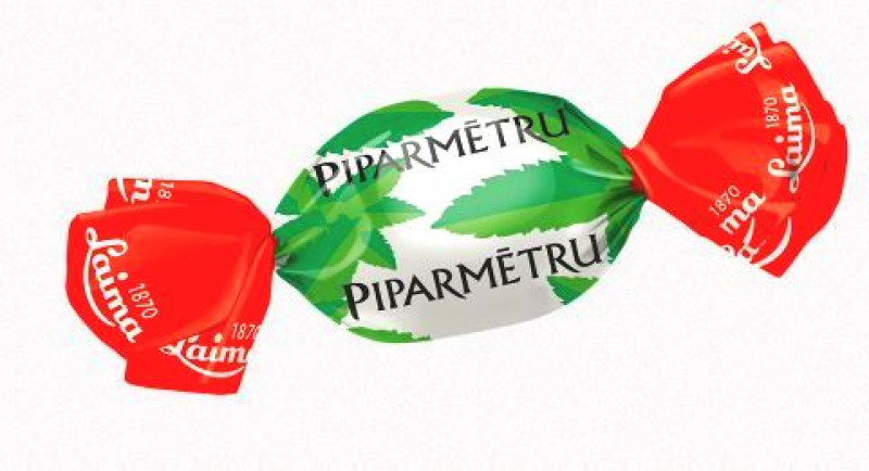 Karameles Laima Piparmētru 1kg 1/6 (Pārdodas pilnos iepakojumos -1kg) (11.08.27) Igaunija