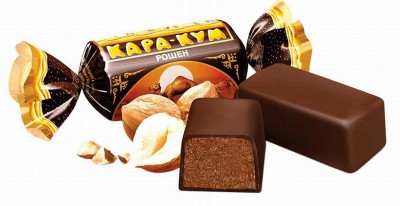 Šokolādes konfektes Roshen Karakum 1kg (07.10.26) Ukraina