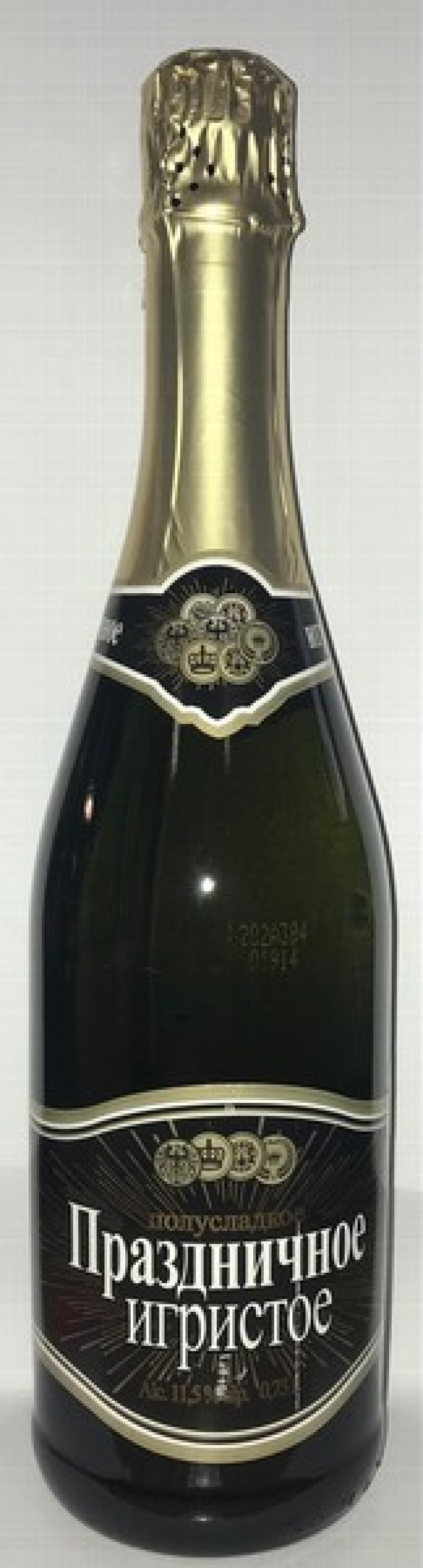 Dzirkstošias vīns Prazdņičnoje Igristoje 0.75L 11.5% Lietuva