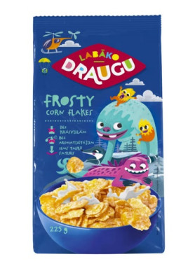 Sausās brokastis Draugu Frosty corn flakes (19.04.27) Eiropas Savienība