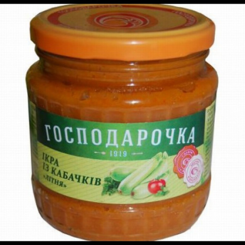 Kabaču ikri Gospodaročka 445g 1/12 (09.08.2026) Ukraina