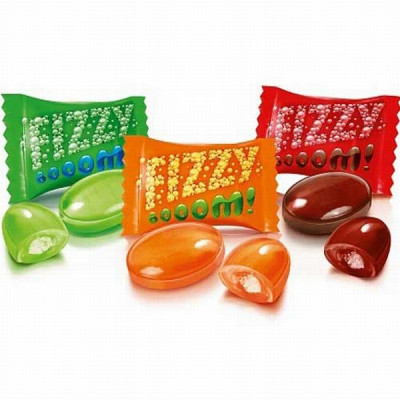 Karameles Roshen Fizzy Boom 1kg (27.06.28) Ukraina