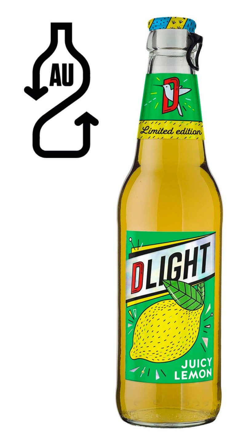 Alus Aldara DLight Lemon 0.33L 2.9% DEPOZĪTS 0.10eur 1/24 (30.12.26) Eiropas Savienība
